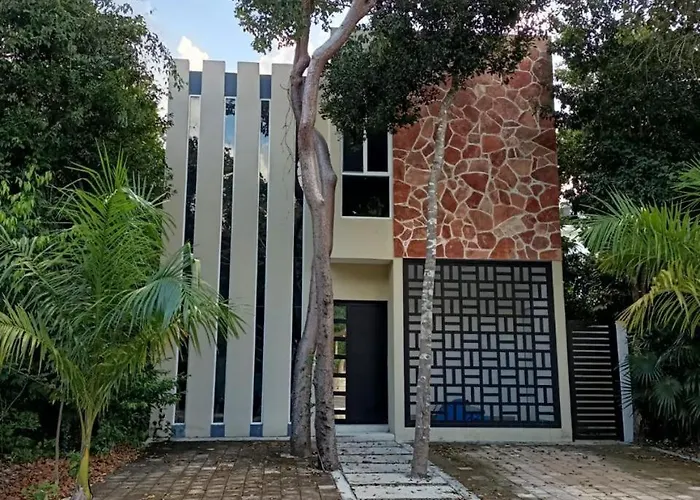 Casa Balam En Puerto Morelos